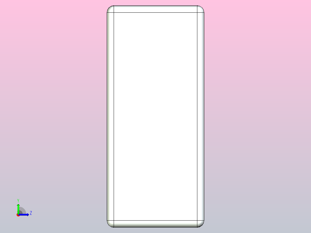 87x 片式电阻器封装 （SMD）RESC3216X70N左视图