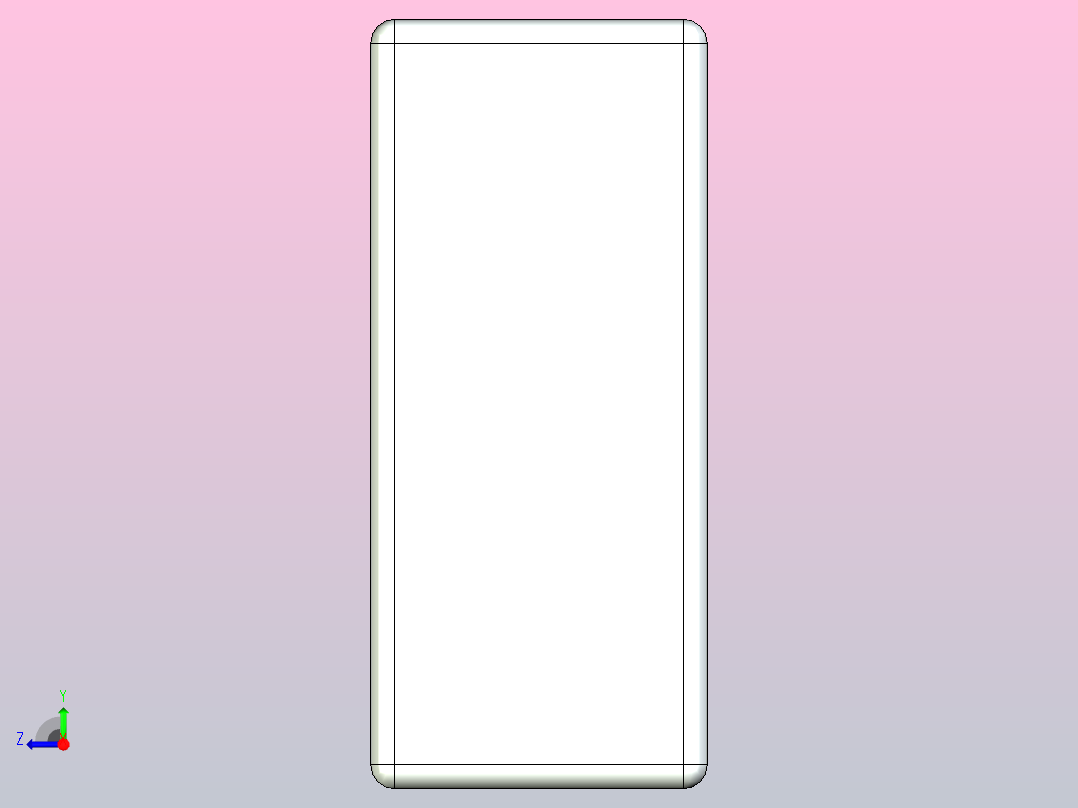 87x 片式电阻器封装 （SMD）RESC3216X70N右视图