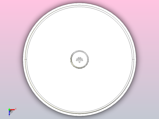 NWC6(0.4～0.45)-22～25自愈式低电压并联电容器三维模型202202俯视缩略图