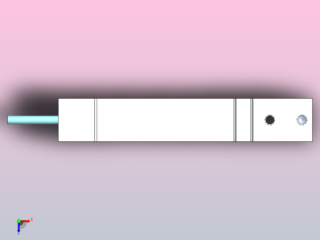 称重传感器俯视图