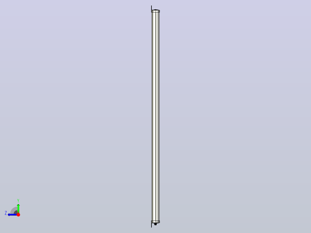 STFS3040 STFS系列IP68防水安全光栅右视图