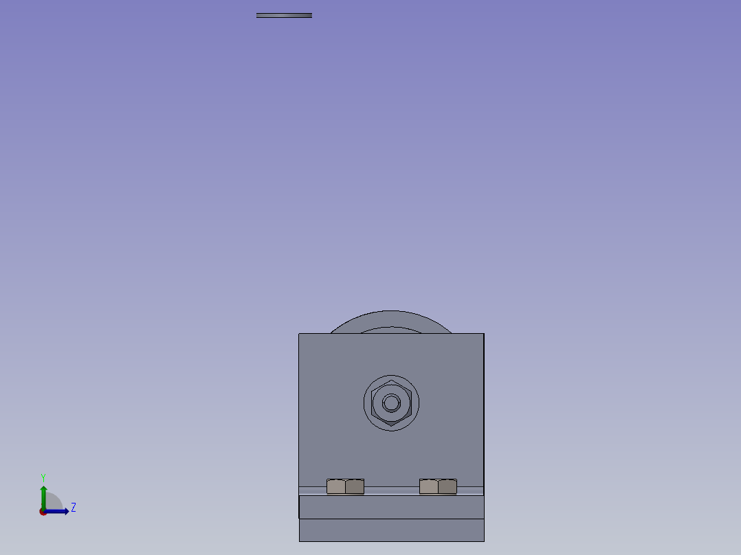 3D滚筒线缆左视图