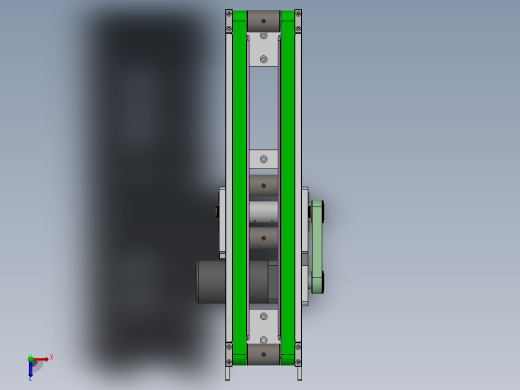 双列皮带输送机俯视缩略图