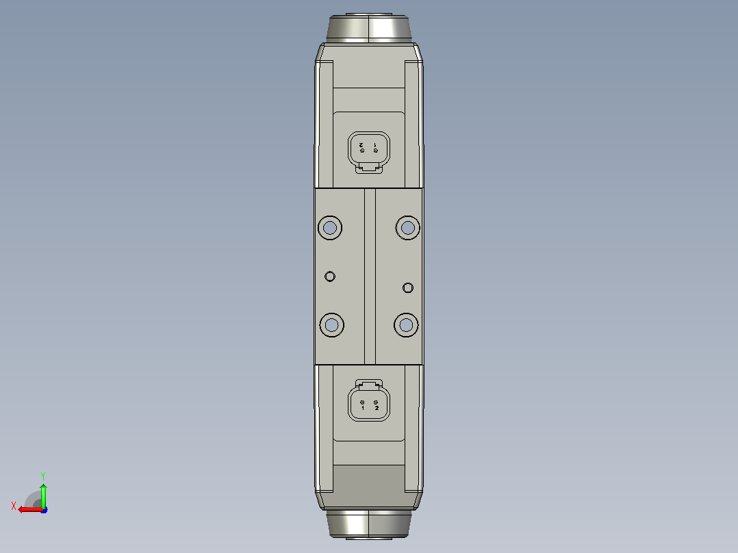 伊顿液压元件dg4v-3-c-kup5-60-dc-rock后视图