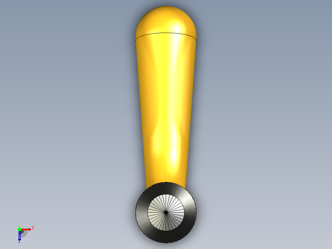 手动攻丝 m40x3俯视图