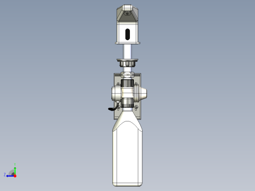 带有传感器和电动泵的自动内置皂液分配器右视缩略图