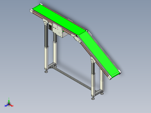 可配置的角度输送机