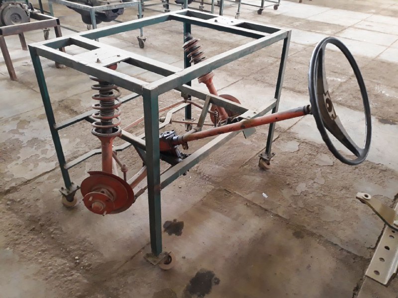 悬挂系统简易演示模型3D图纸 Solidworks设计