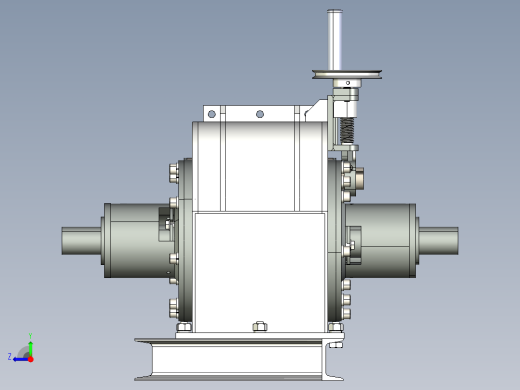 横流式涡轮机右视缩略图