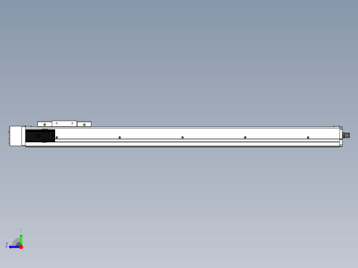 Toyo东佑达直线模组-ECH12-750-BL-100W右视缩略图