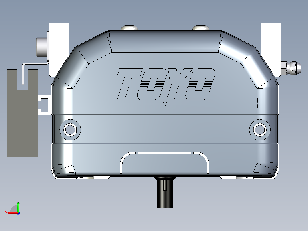 Toyo东佑达直线模组-ETH12-50-BC-100W-st后视图