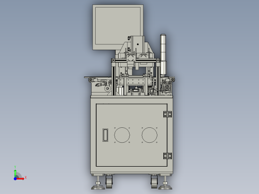 电池极片顶升整形读码机前视缩略图