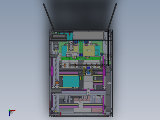 106SMT在线自动植PCB机器(1)俯视缩略图
