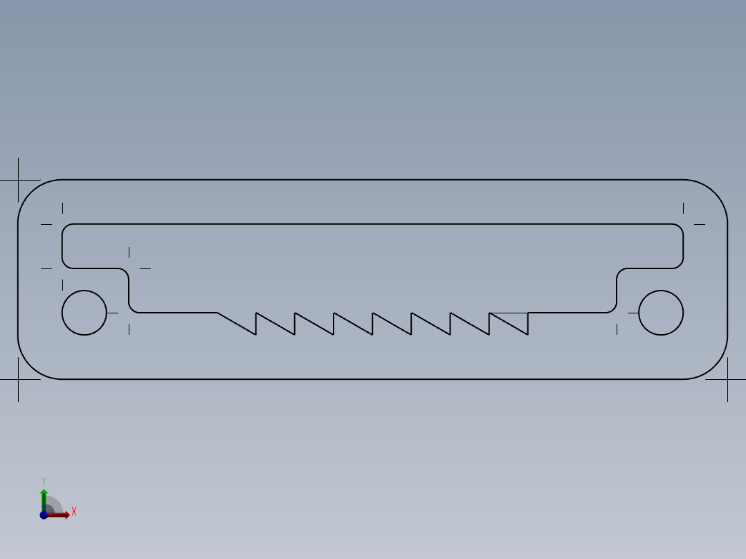 SW建模练习题-exercise 55主视图