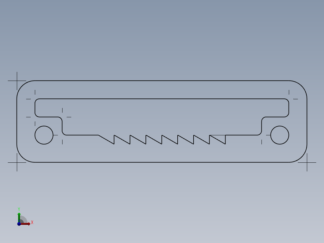 SW建模练习题-exercise 55前视图