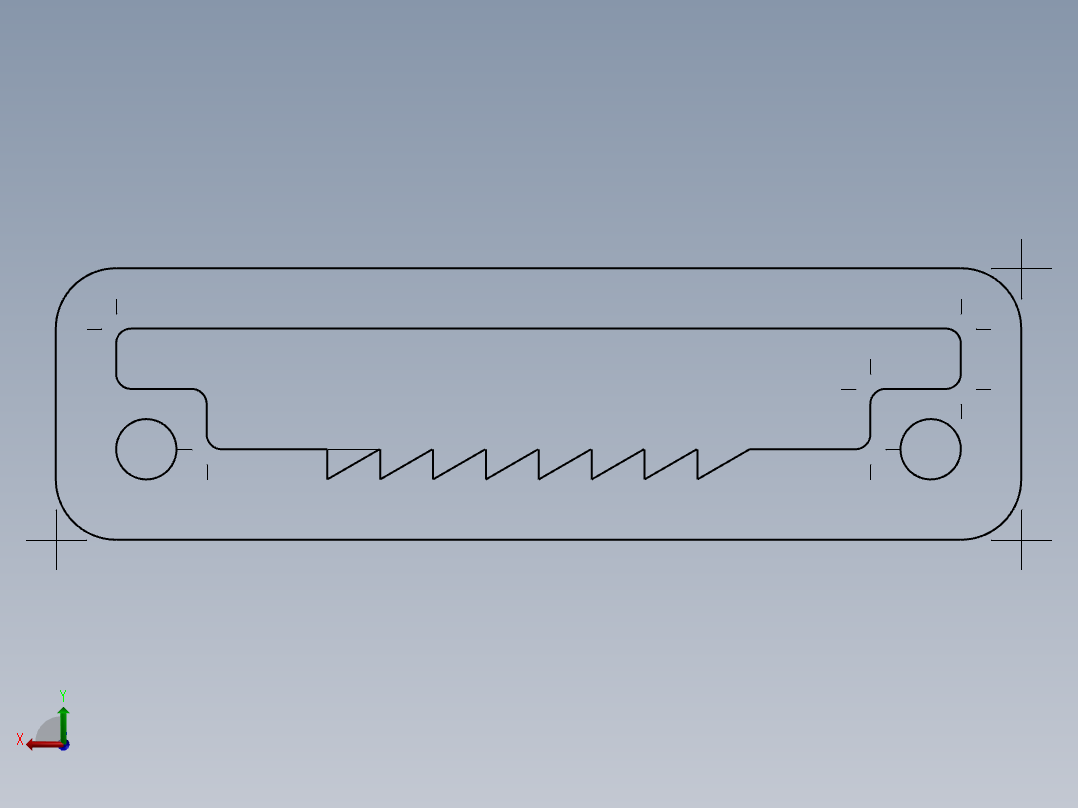 SW建模练习题-exercise 55后视图