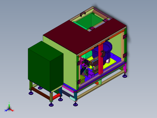 小五金震动测尺寸选料机