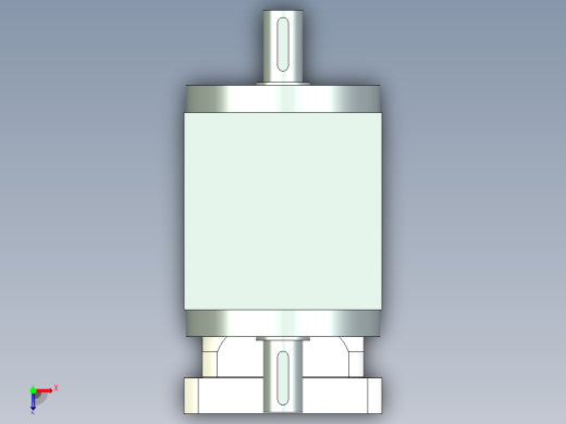 换向器PW110双轴 ZPGH90-L1 24-95-130-M6.stp俯视缩略图