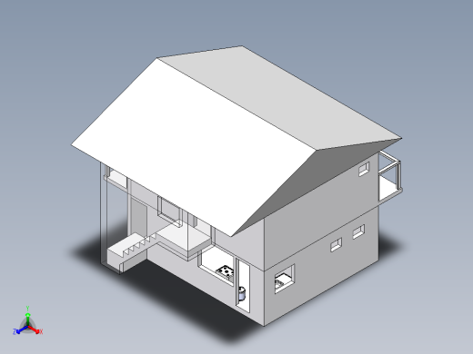 房子正等轴测缩略图