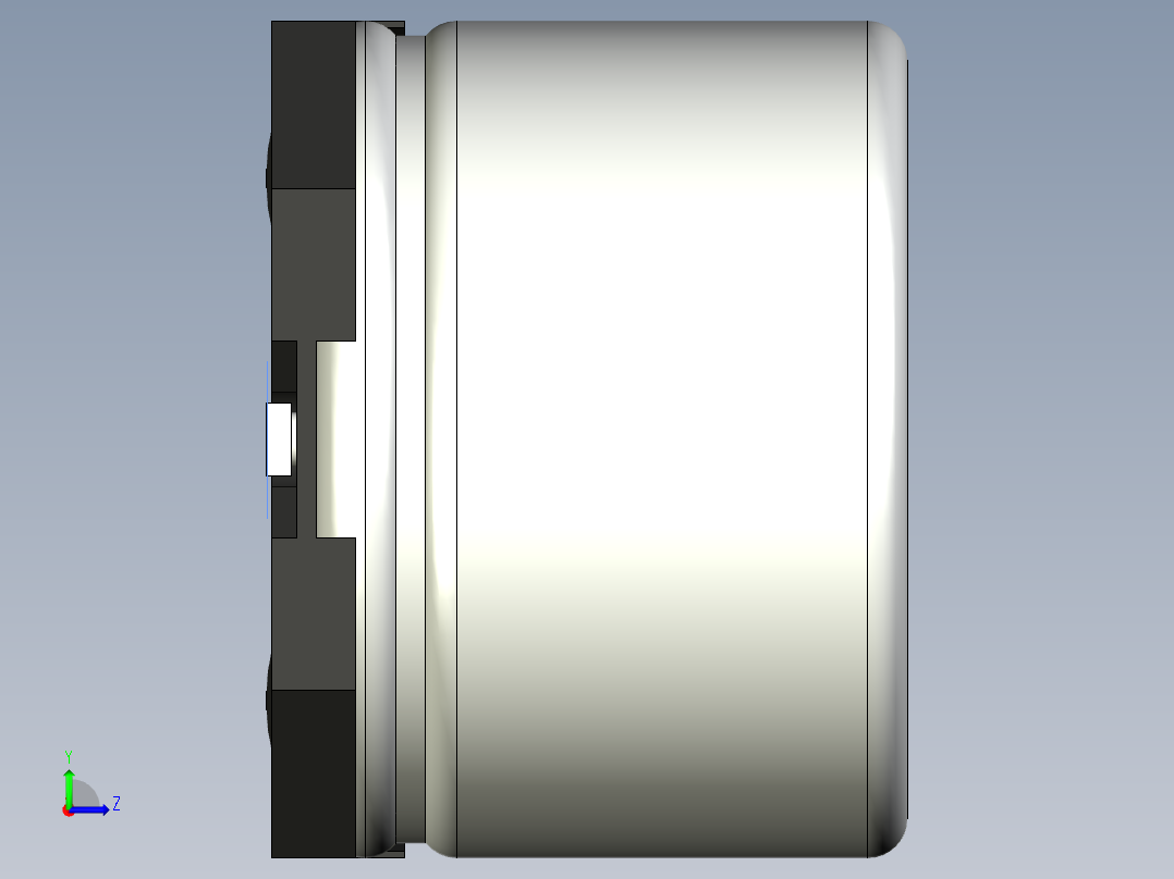 CAPAE-D8.0x6.2左视图