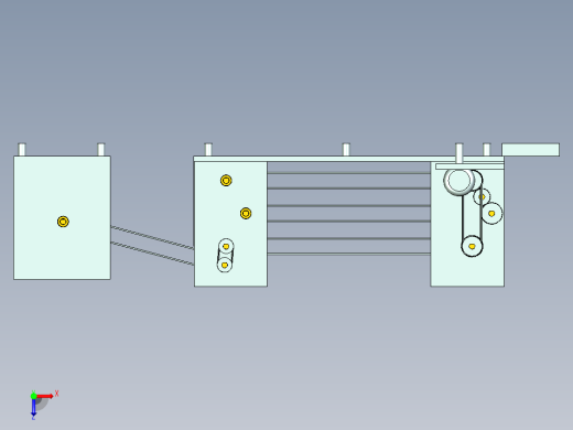 茶叶烘干机设计俯视缩略图