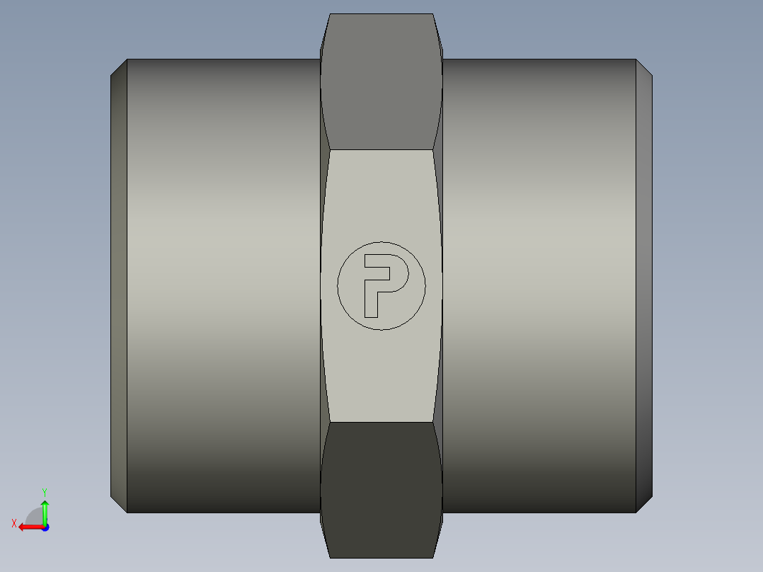 卡套式工业通用硬管接头EO Union G18LCFX后视图