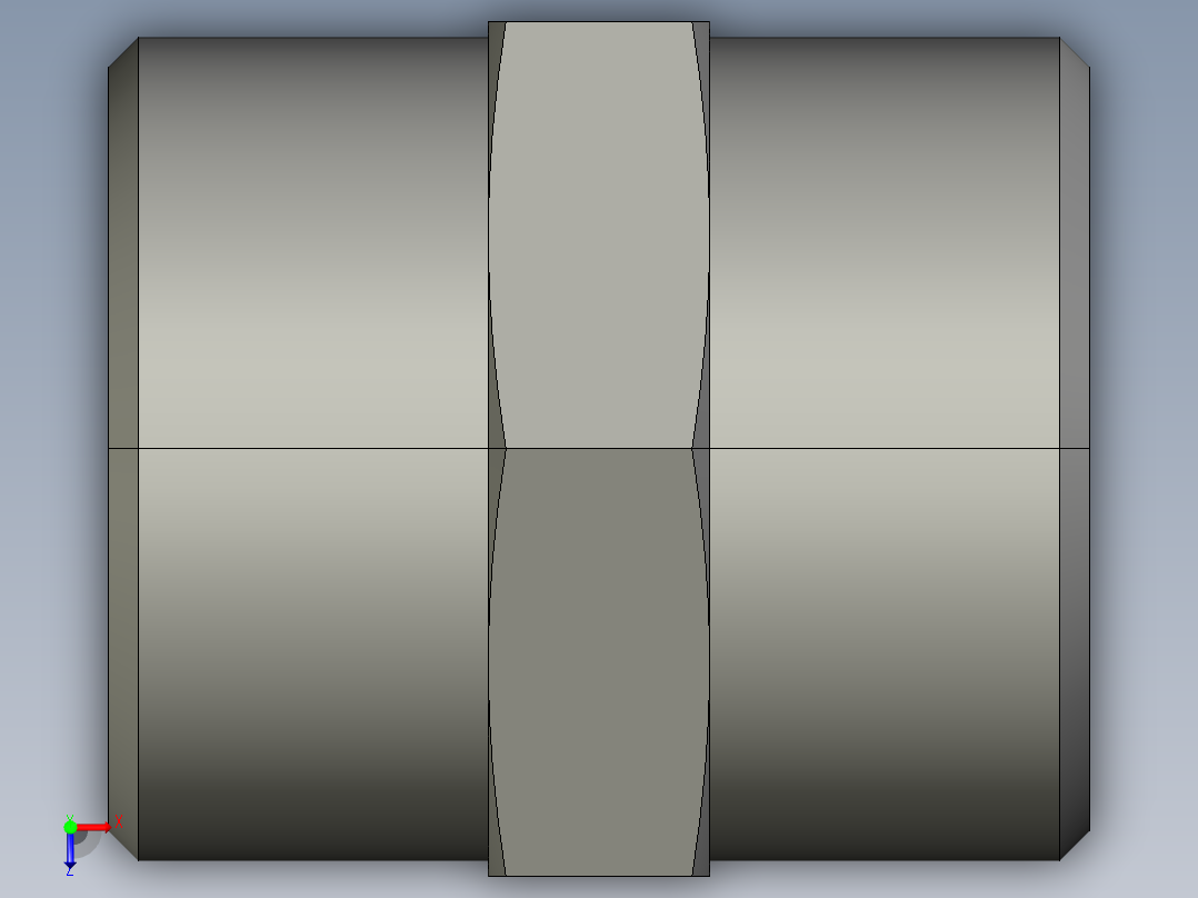 卡套式工业通用硬管接头EO Union G18LCFX俯视图
