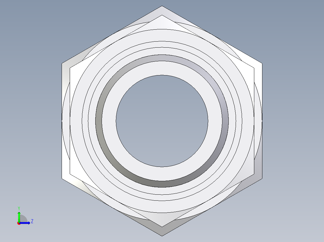 卡套式工业通用硬管接头EO_Male_Stud_connector_GE35ZLR1EDCF左视图