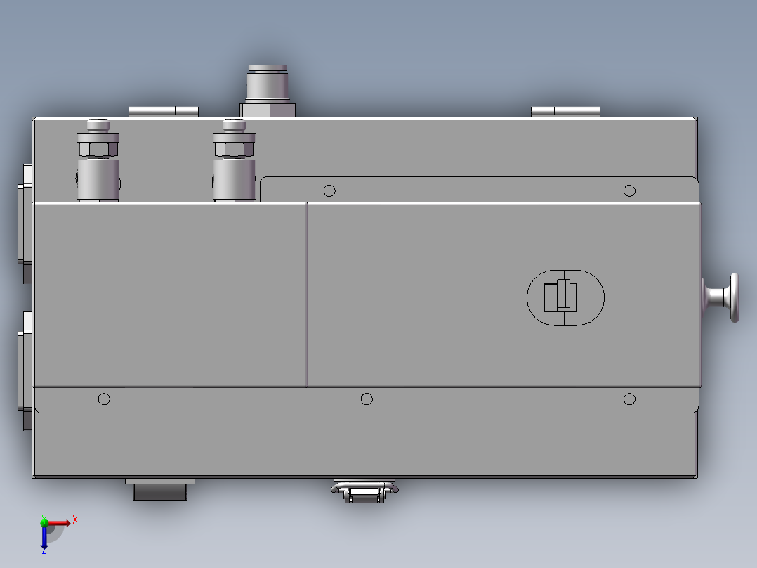 切脚成型治具俯视图
