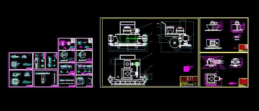 自走式草坪机结构设计及仿真+CAD图纸说明书缩略图