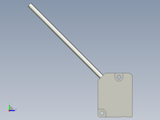 基恩士LV-S61_kc图纸模型左视缩略图