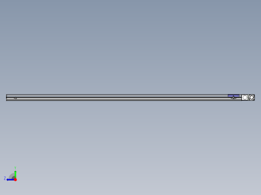同步带滑台-半封闭B17H-L50-S3100-L-P75-D3右视缩略图