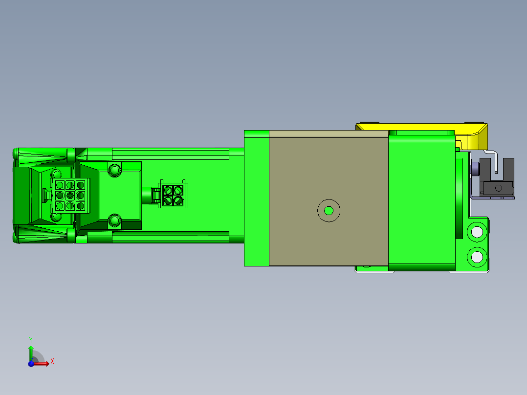 GTA内嵌同步带全封闭GTA5-100W前视图