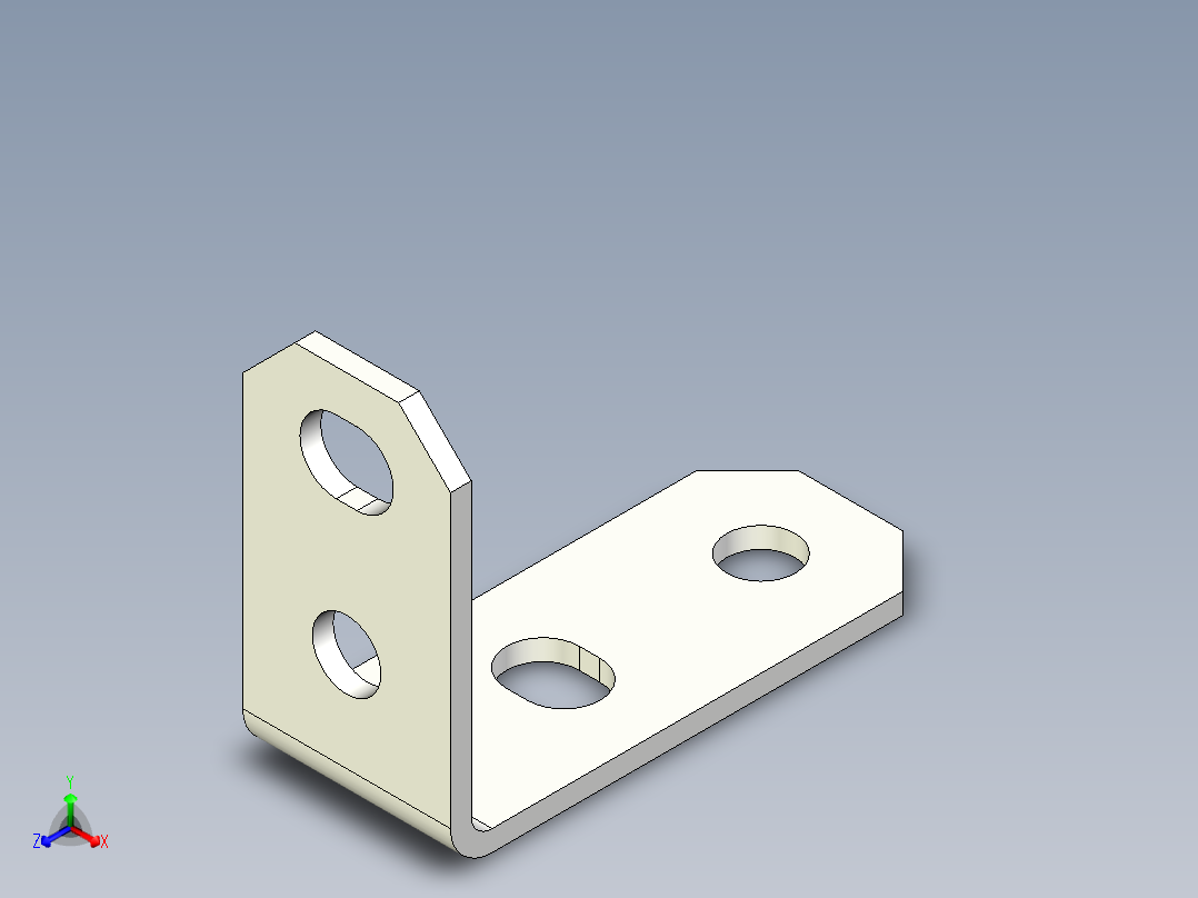 光电_激光传感器04）LS101_T_安装支架_3D正等轴测图