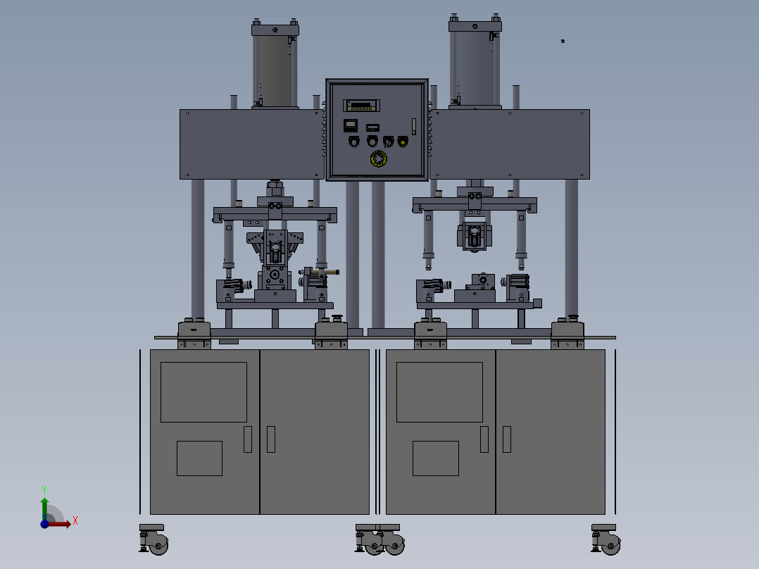 摄像头气密性泄露检测设备前视图