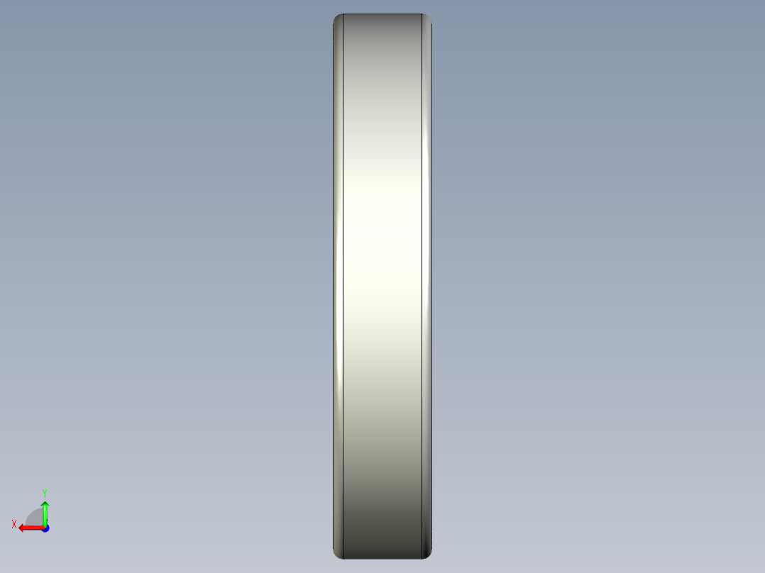 轴承-Bearing_30x55x10.stp后视图