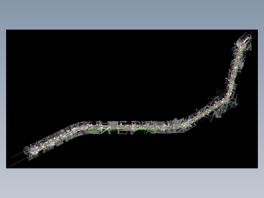 某段道路照明动力设计方案图