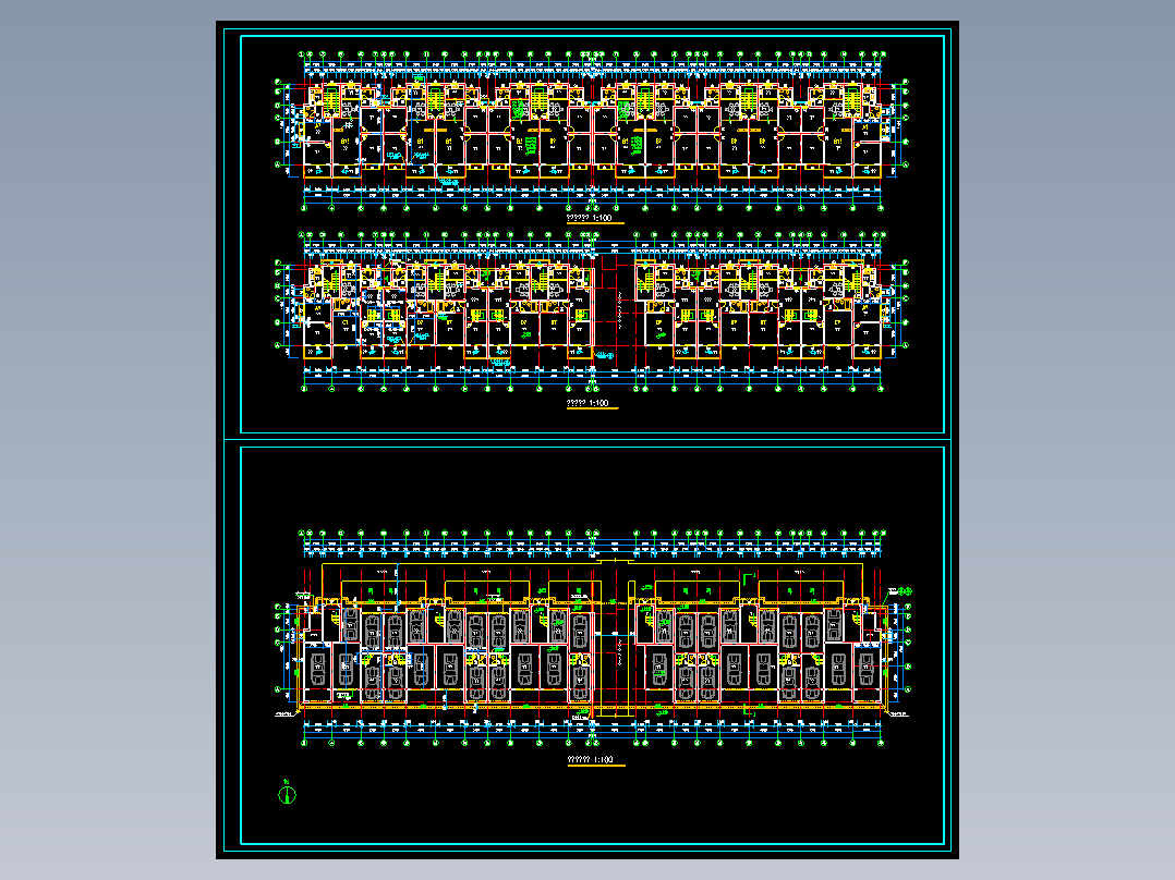 某住宅平面施工图纸
