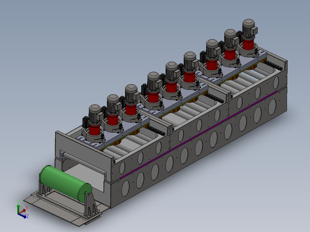 1200mm石板磨削抛光机