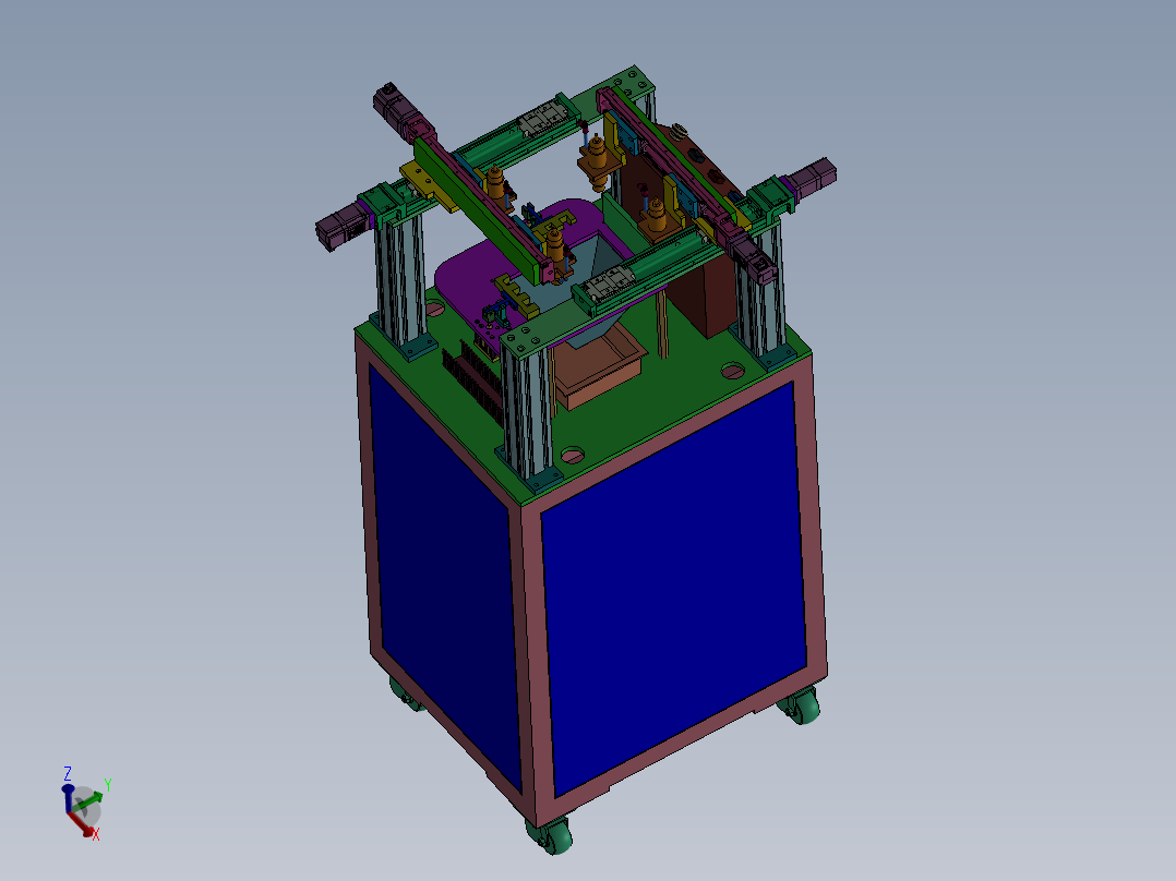 双头非标自动化组装设备sw16可编辑