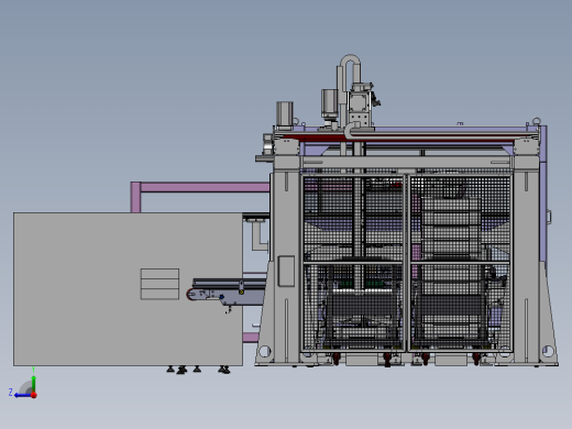自立袋产品品自动装盒并装箱sw22右视缩略图