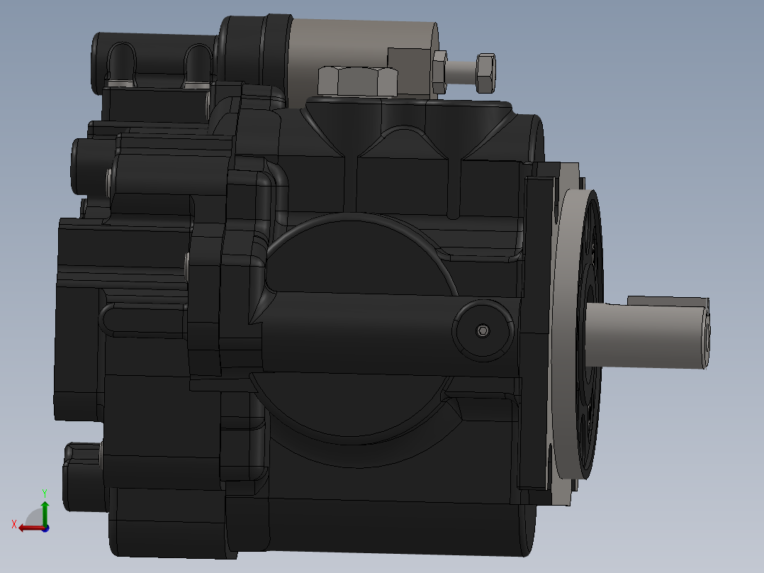 YUKEN EUROPE LTD-A3H16-FR01KK-10液压元件后视图