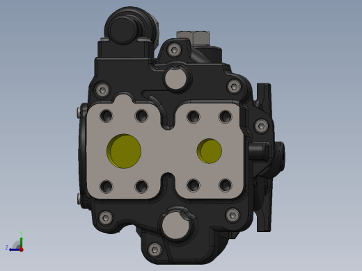 YUKEN EUROPE LTD-A3H16-FR01KK-10液压元件右视缩略图