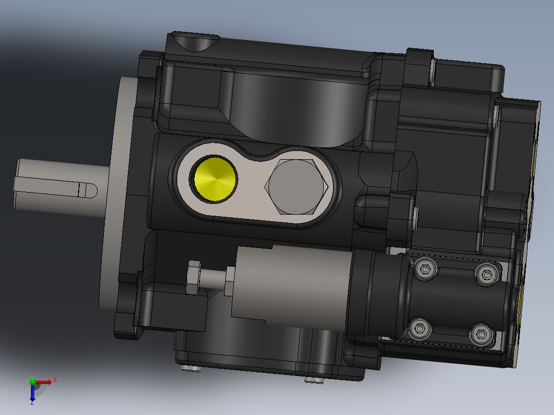 YUKEN EUROPE LTD-A3H16-FR01KK-10液压元件俯视图