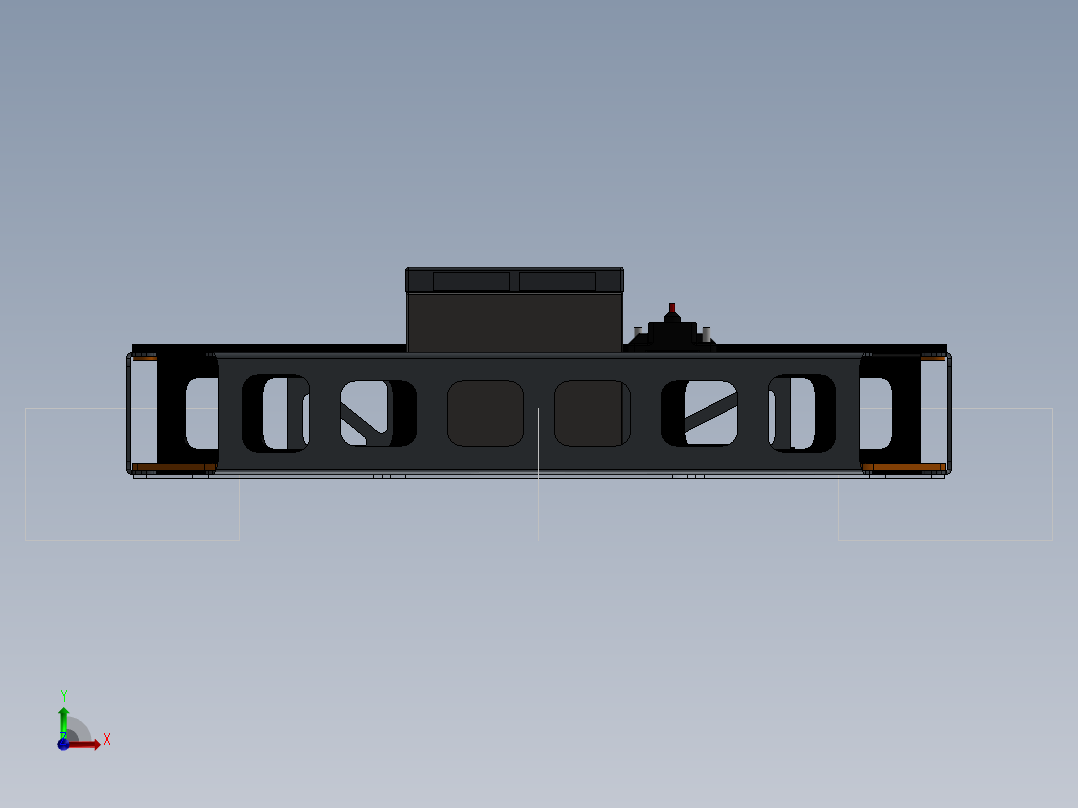 AGV小车、AGV(2)前视图