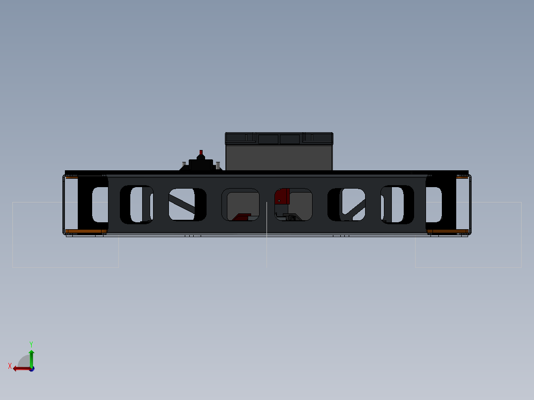 AGV小车、AGV(2)后视图