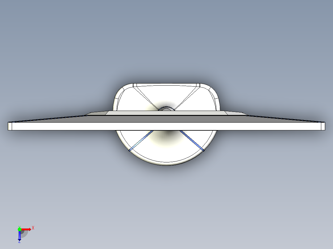 显示器、显示屏(12)俯视图