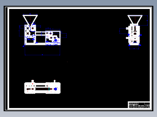面筋成型机的设计含35张CAD图
