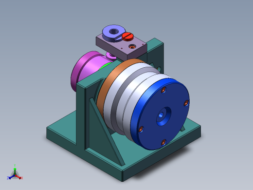 前刹车调整臂外壳工艺及5-钻φ13.8孔和16沉孔夹具设计【含三维solidworks】正等轴测缩略图