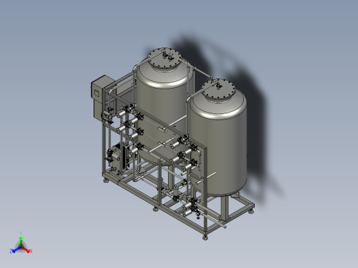 矿泉水生产用活性炭净水装置